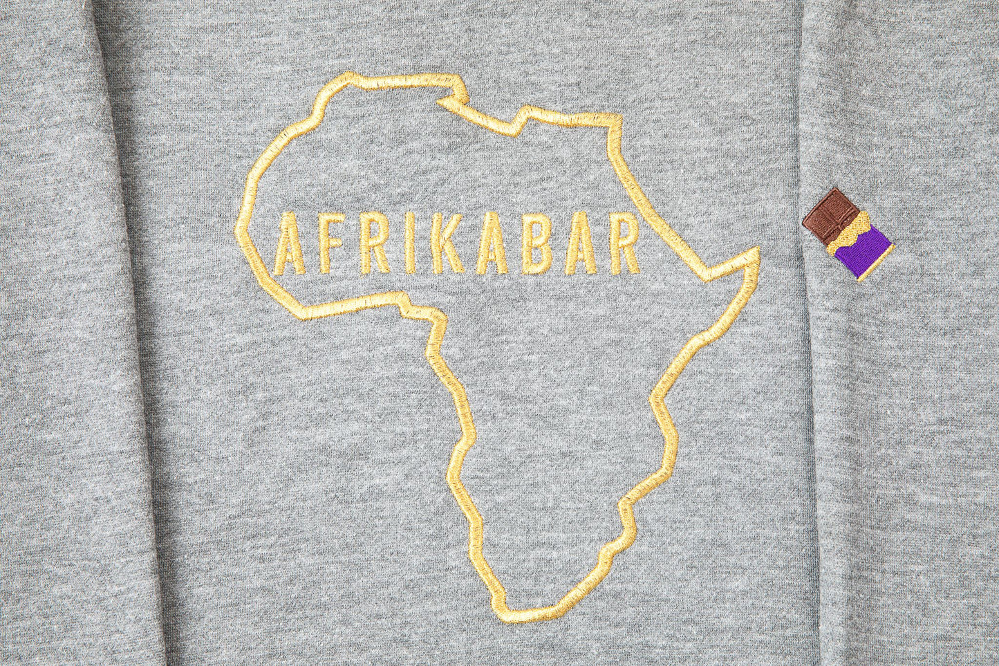 AFRIKABAR GREY HOODIE